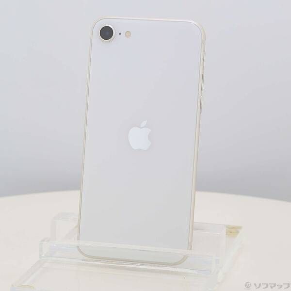 ソフマップ 〔中古品〕 iPhone SE 第3世代 64GB スターライト MMYD3J／A SIMフリー【348】
