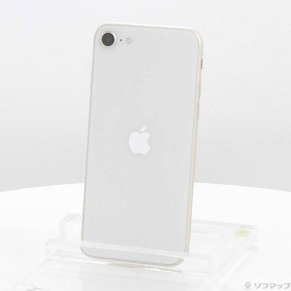 ソフマップ 〔中古品〕 iPhone SE 第3世代 64GB スターライト MMYD3J／A SIMフリー【344】