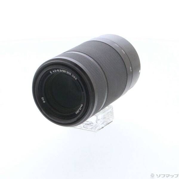 ソフマップ 〔中古品〕 E 55-210mm F4.5-6.3 OSS SEL55210 ブラック (Eレンズ)【297】