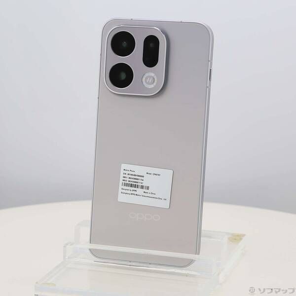 ソフマップ 〔中古品〕 OPPO Find X9 512GB チタニウムグレー CPH2797GY SIMフリー【377】 70,155円