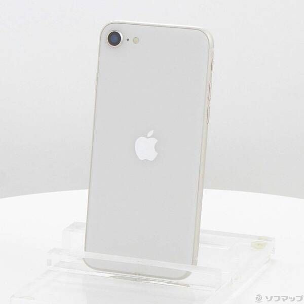 ソフマップ 〔中古品〕 iPhone SE 第3世代 64GB スターライト MMYD3J／A SIMフリー【348】