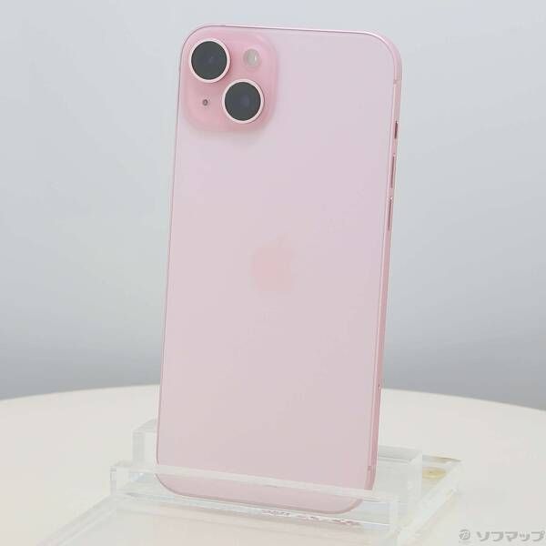 ソフマップ 〔中古品〕 iPhone15 Plus 128GB ピンク MU093J／A SIMフリー【258】