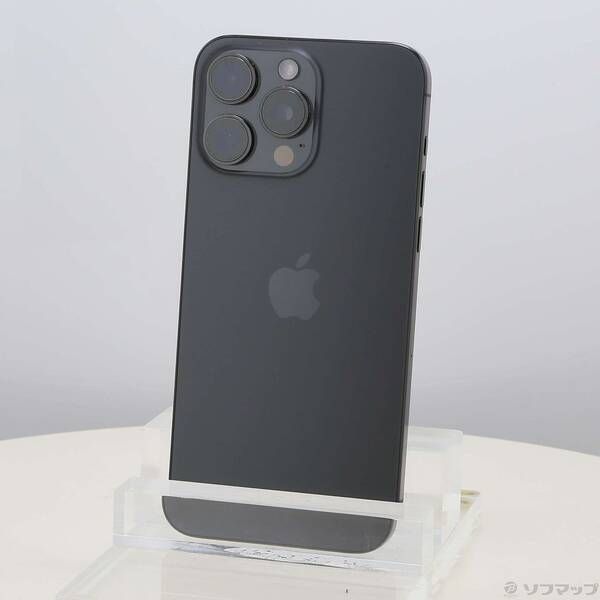 ソフマップ 〔中古品〕 iPhone15 Pro Max 256GB ブラックチタニウム MU6P3J／A SIMフリー【262】 75,063円