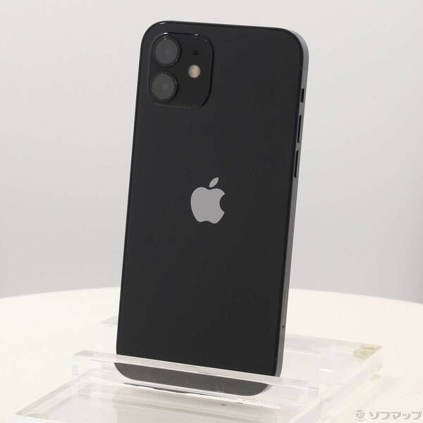ソフマップ 〔中古品〕 iPhone12 64GB ブラック MGHN3J／A SIMフリー【262】 24,555円