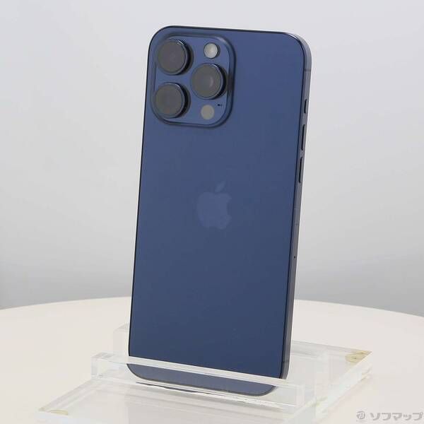 ソフマップ 〔中古品〕 iPhone15 Pro Max 256GB ブルーチタニウム MU6T3J／A SIMフリー【377】 74,486円