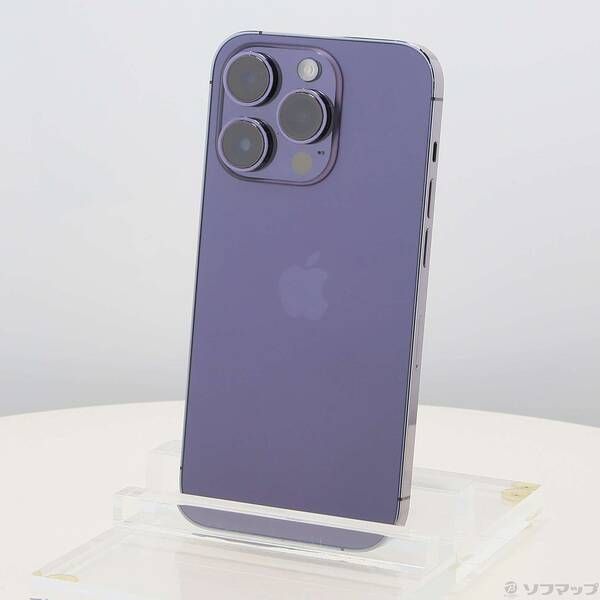 ソフマップ 〔中古品〕 iPhone14 Pro 256GB ディープパープル NQ1E3J／A SIMフリー【262】