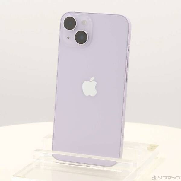 ソフマップ 〔中古品〕 iPhone14 128GB パープル MPUY3J／A SIMフリー【262】