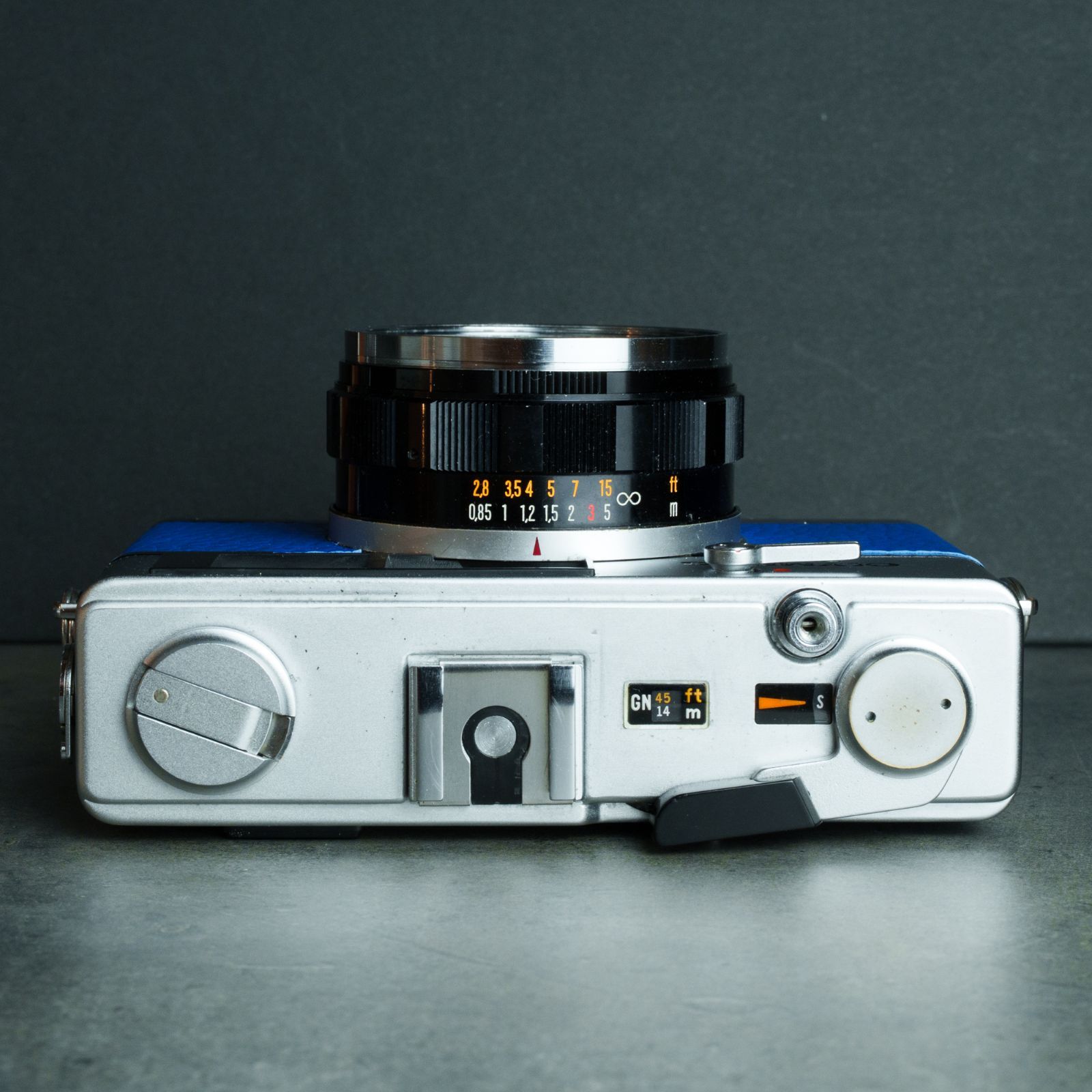 OLYMPUS 35DC ブルー【整備実撮済】 【総代理店】【正規代理店】【公式