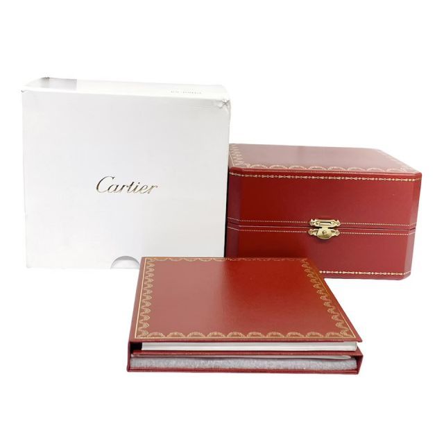 カルティエ ケース 時計用 空箱 レッド 赤 箱 Cartier 時計ケース 冊子 説明書 外箱 空き箱　BOX