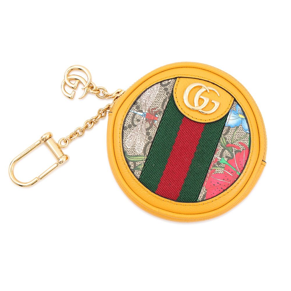 グッチ コインケース オフィディア GGフローラル ラウンドコインケース PVC レザー 574840 GUCCI 財布