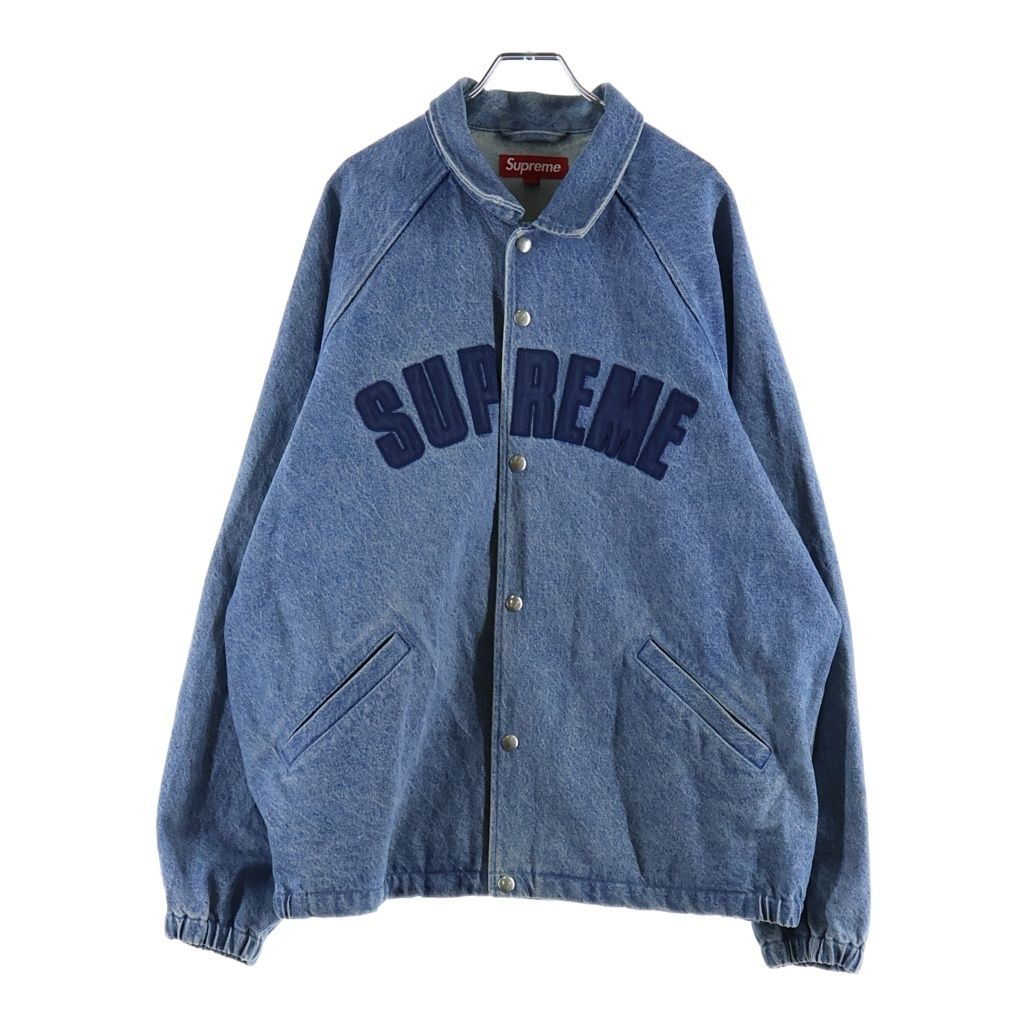 SUPREME (シュプリーム) 25SS Arc Denim Coaches Jacket アーク ロゴエンブロイダリー デニムコーチジャケット インディゴ 25,697円