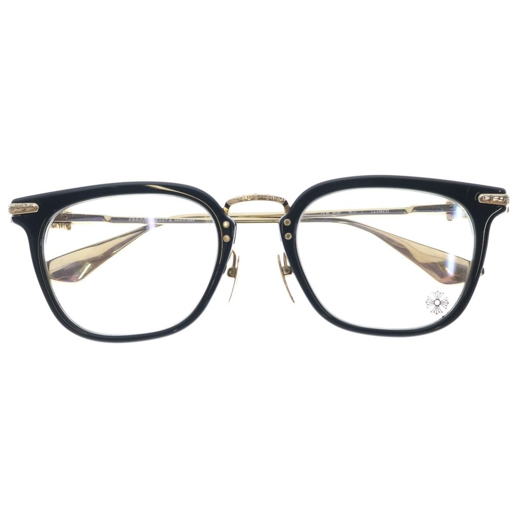 CHROME HEARTS (クロムハーツ) CLOACO ダガーテンプル サングラス 眼鏡 ゴールド/ブラック