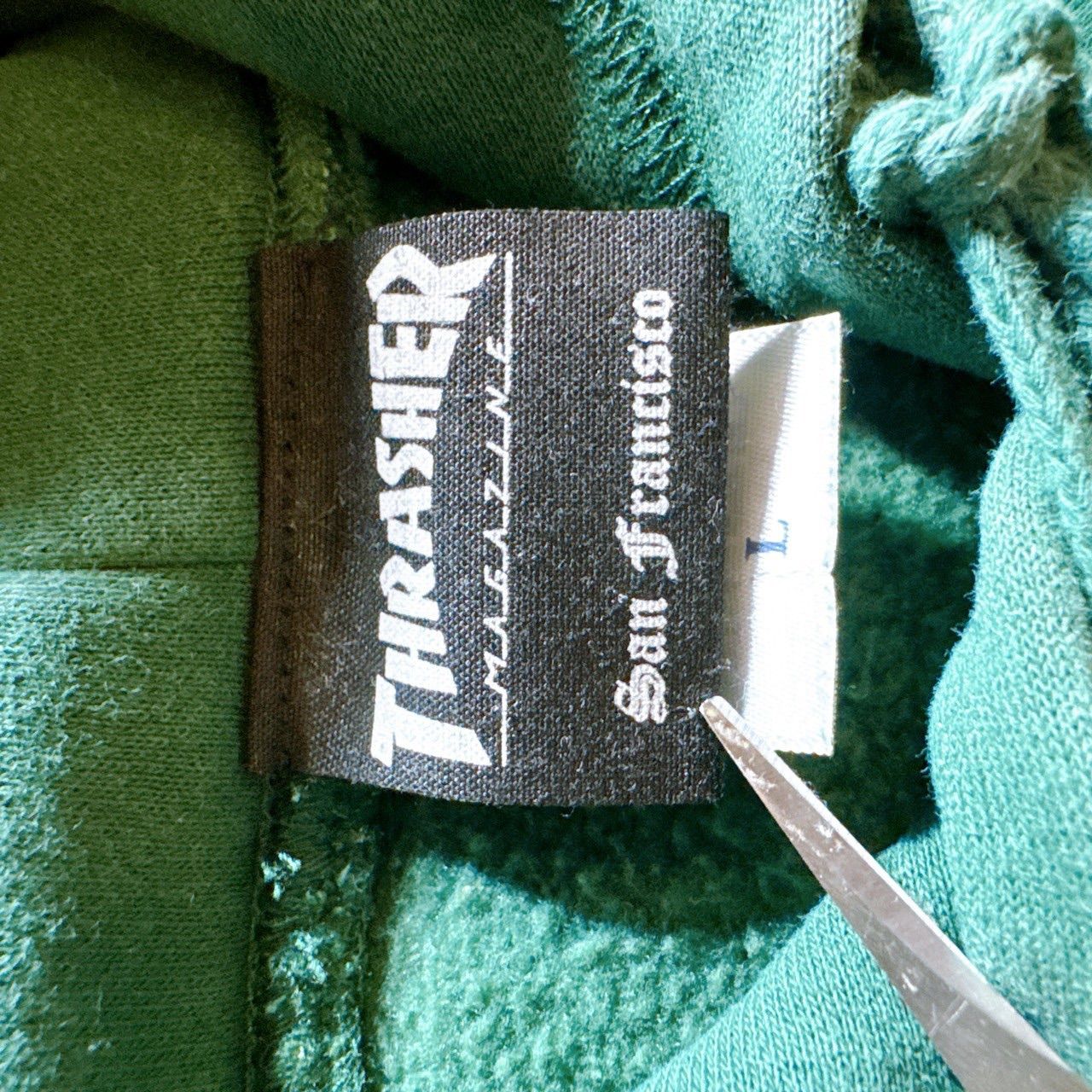 【国内正規品】THRASHER EGYPT Hoodie ヒエログリフ エジプト グリーン エジプト文字 アニマル グラフィック パーカー 古着 #B2749