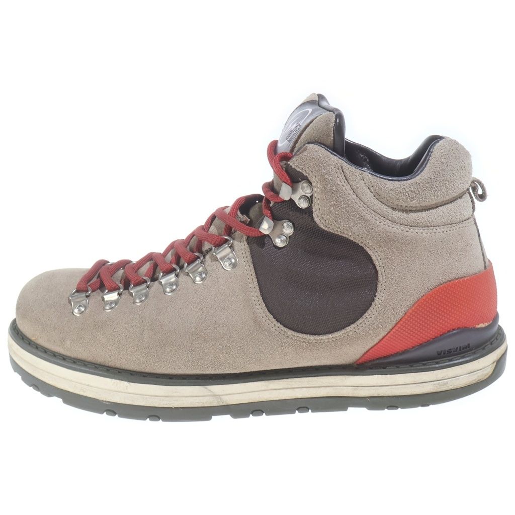 VISVIM (ヴィスヴィム) ×FRAGMENT DESIGN SERRA SND95 WFR003V03 フラグメントデザイン セラ スエード ハイカット トレッキングブーツ ベージュ/ブラウン 11,315円