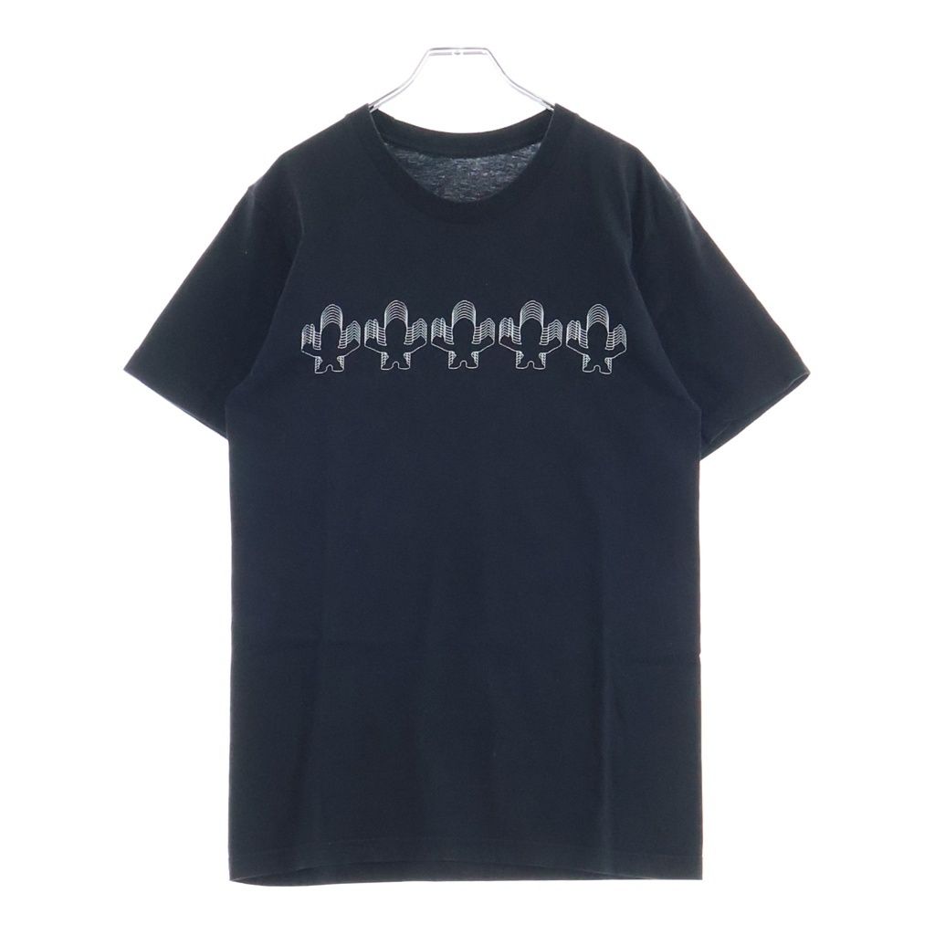 CHROME HEARTS (クロムハーツ) 5FOTI フォティ フロントロゴ クルーネック半袖Tシャツカットソー ブラック