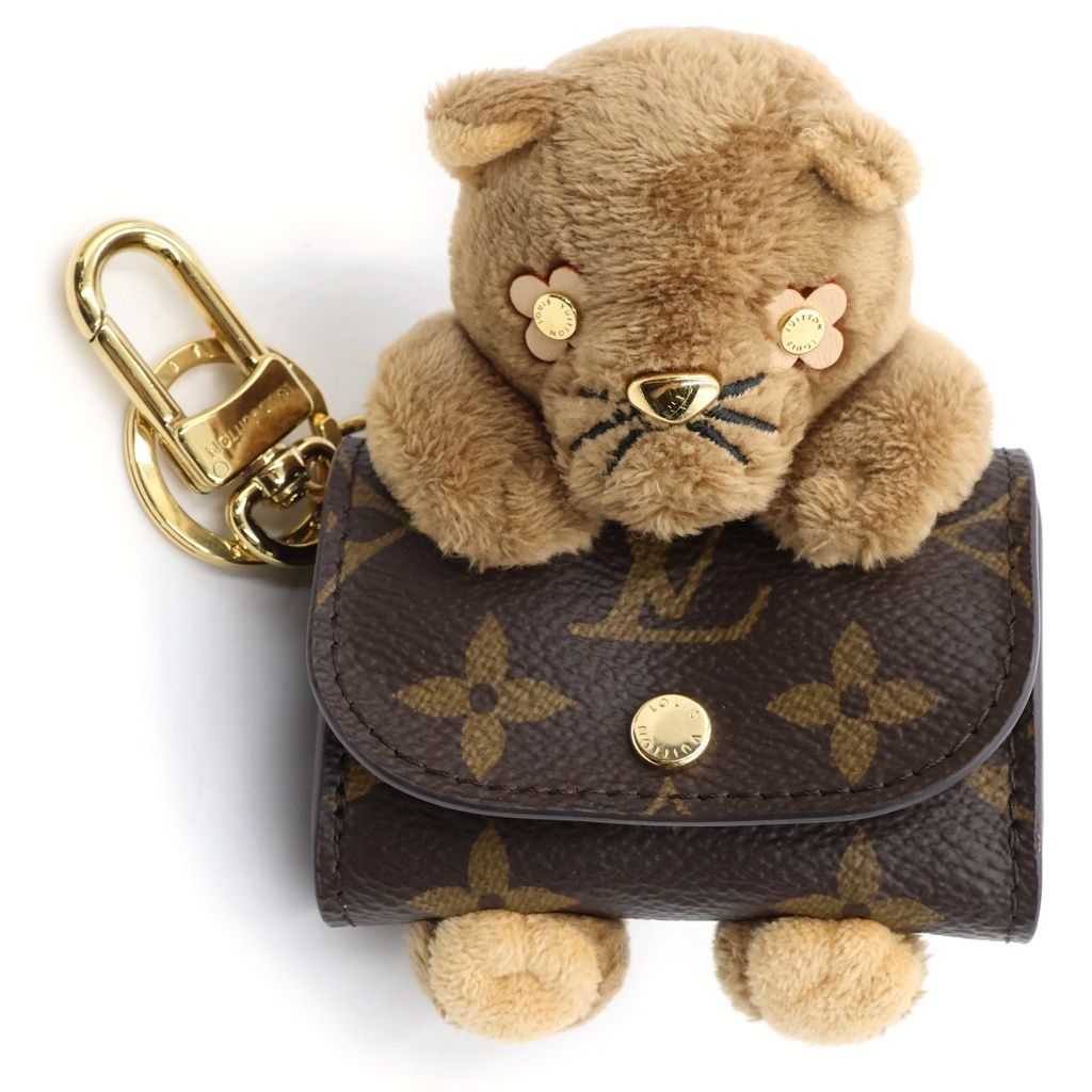 LOUIS VUITTON (ルイヴィトン) モノグラム バッグチャーム LV キュート ブラウン M01561 49,134円