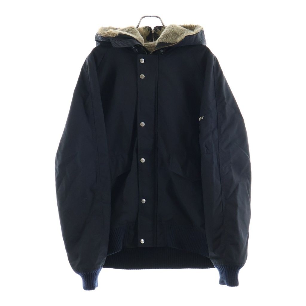 WOOLRICH (ウールリッチ) N-3Bタイプ ファー付 フライトジャケット ボンバージャケット ネイビー