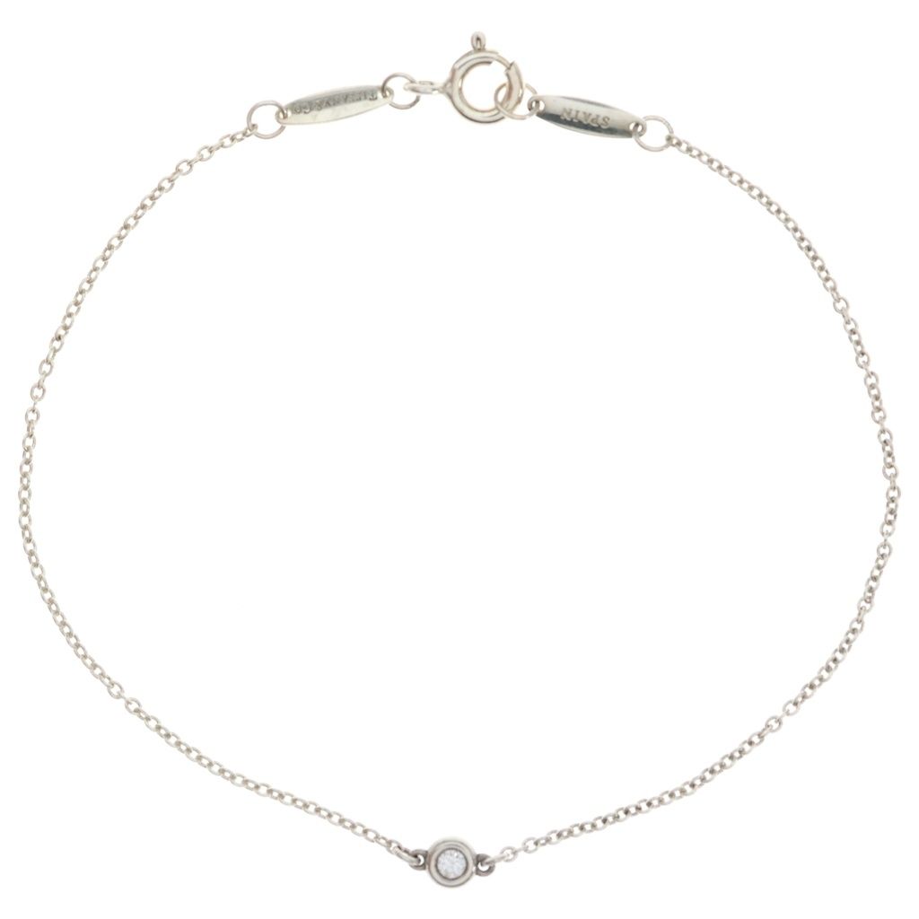 TIFFANY & Co. (ティファニー) バイザヤード 1PD ダイヤ ブレスレット シルバー 925