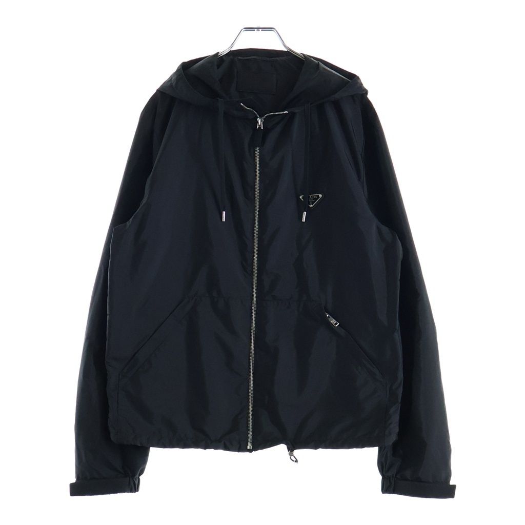 PRADA (プラダ) リナイロン フード ブルゾン ジャケット ブラックSGC220 S231 78,650円