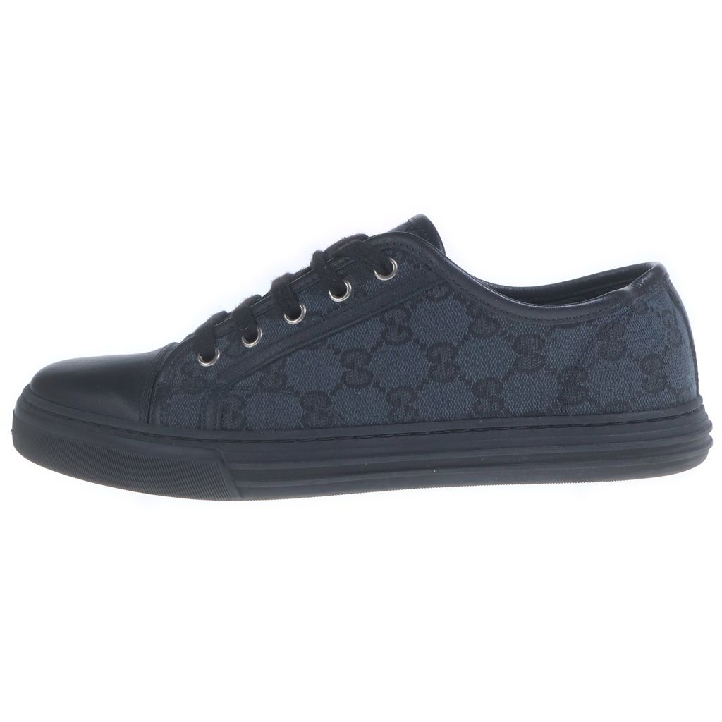 GUCCI (グッチ) T.ORIGINAL GG CANVAS SNEAKERS GGキャンバス ローカットスニーカー シューズ ネイビー 426189 11,858円