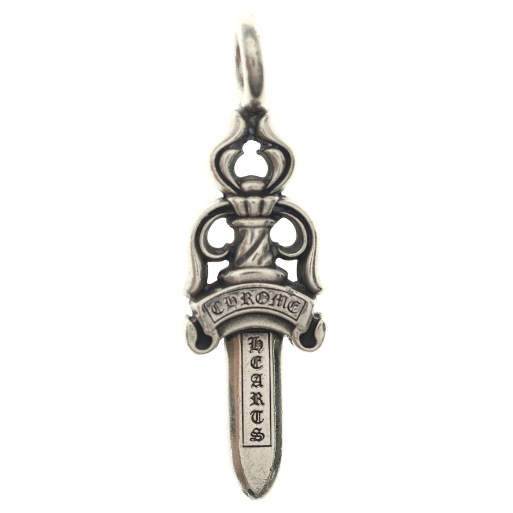 CHROME HEARTS (クロムハーツ) DOUBLE DAGGER ダブルダガーペンダントトップ シルバー BCA251