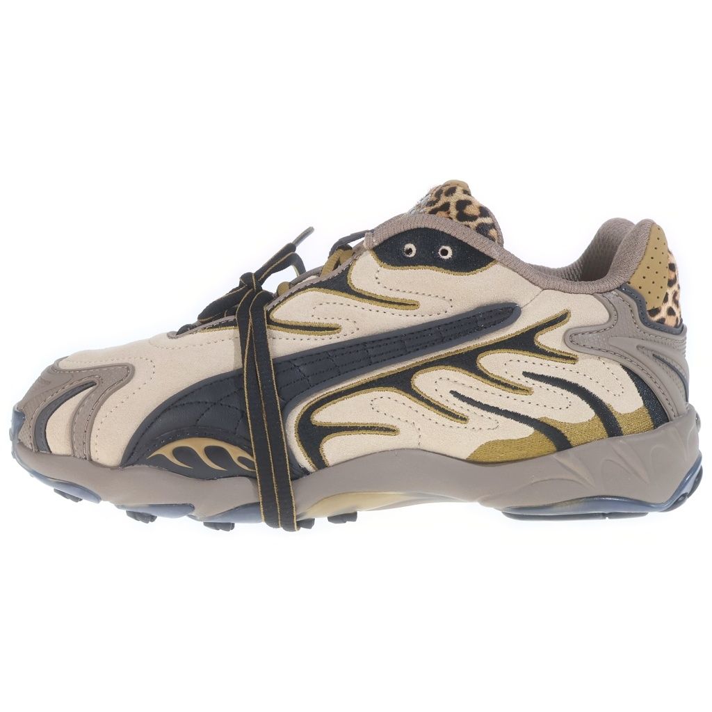 PUMA (プーマ) ×A$AP ROCKY INHALE LEOPARD エイサッププロッキー インヘイル レオパード ローカットスニーカー ベージュ US7.5/25.5cm 405579-01