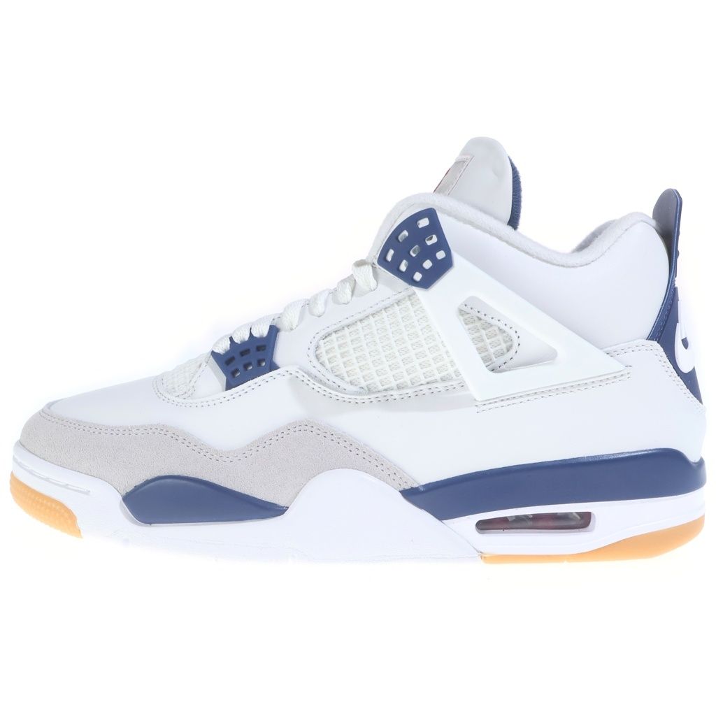NIKE SB (ナイキエスビー) AIR JORDAN4 RETRO SP SUMMIT WHITE NAVY DR5415-100 エアジョーダン4 レトロ サミットホワイトネイビー ハイカットスニーカー グレー/ホワイト US9.5/27.5cm