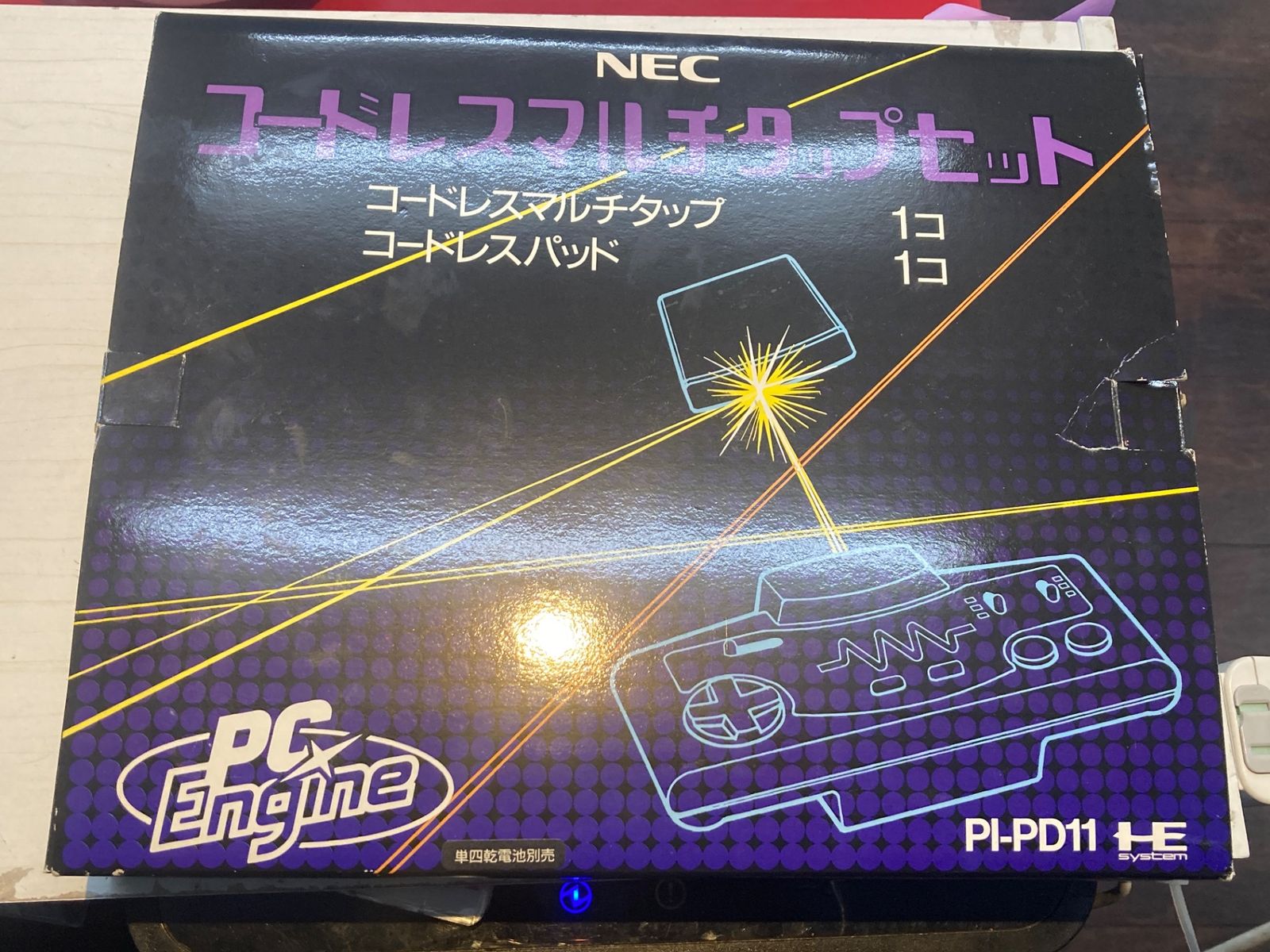 [中古ゲーム] PCエンジン用 コードレスパッドセット