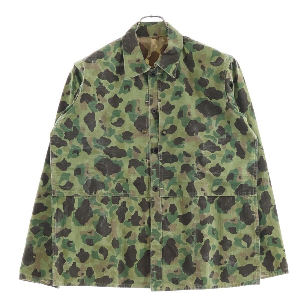 VINTAGE (ヴィンテージ) 40s P-44 Duck Hunter Camo HBT Jacket ダックハンター ヘリンボーン ジャケット カモ柄 グリーン 144,375円