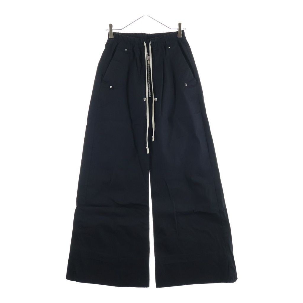 Rick Owens (リックオウエンス) 25AW WIDE BELA PANTS ワイドベラ コットン ワイドパンツ ブラック RU02E1366-TE