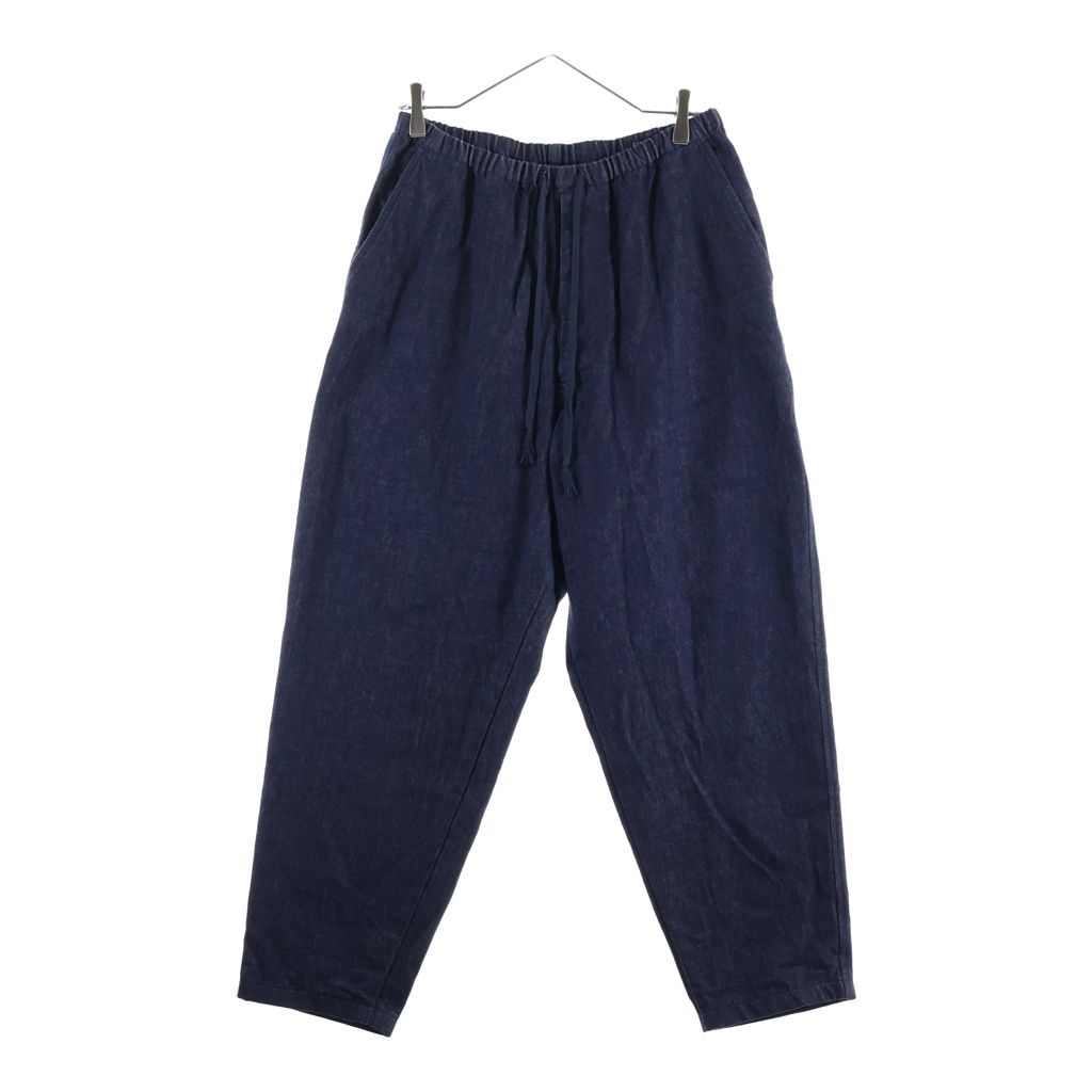 COMOLI (コモリ) 25SS ネイビーデニム テーパードパンツ インディゴ B01-03013