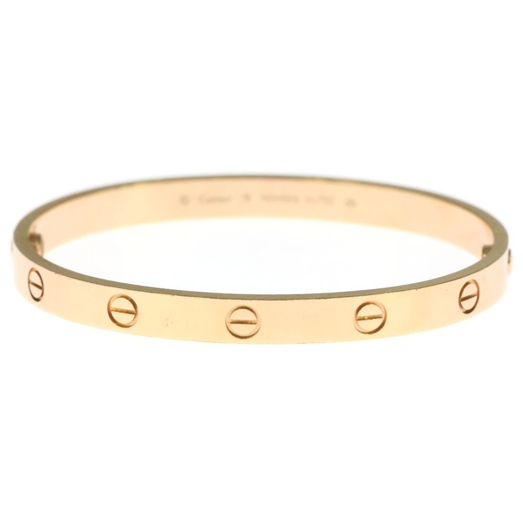 Cartier (カルティエ) ラブ ブレスレット バングル ピンクゴールド Au750 K18 B6016218
