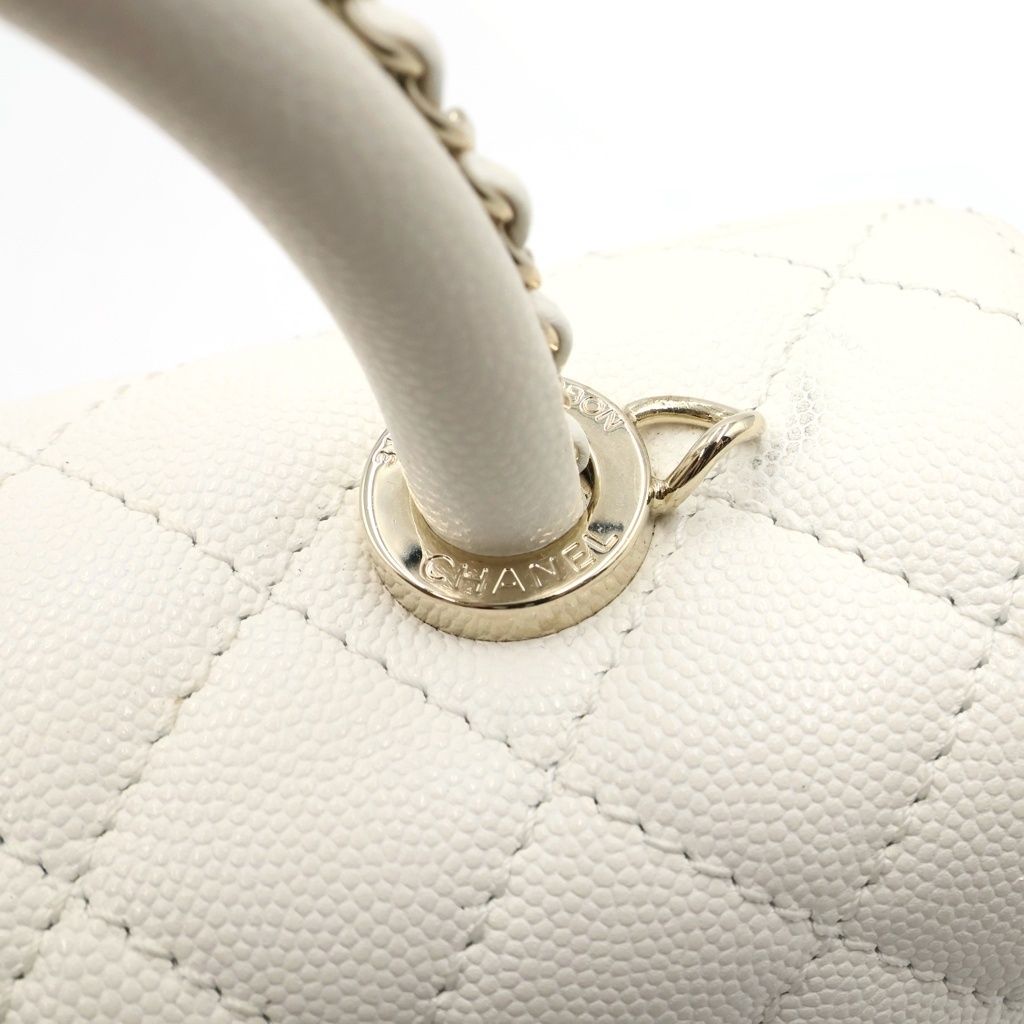 CHANEL (シャネル) ココハンドル 2WAYハンドバッグ チェーンハンドル