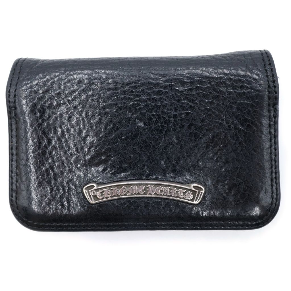 CHROME HEARTS (クロムハーツ) CARD CASE グロメット付きレザーカードケース 55,440円