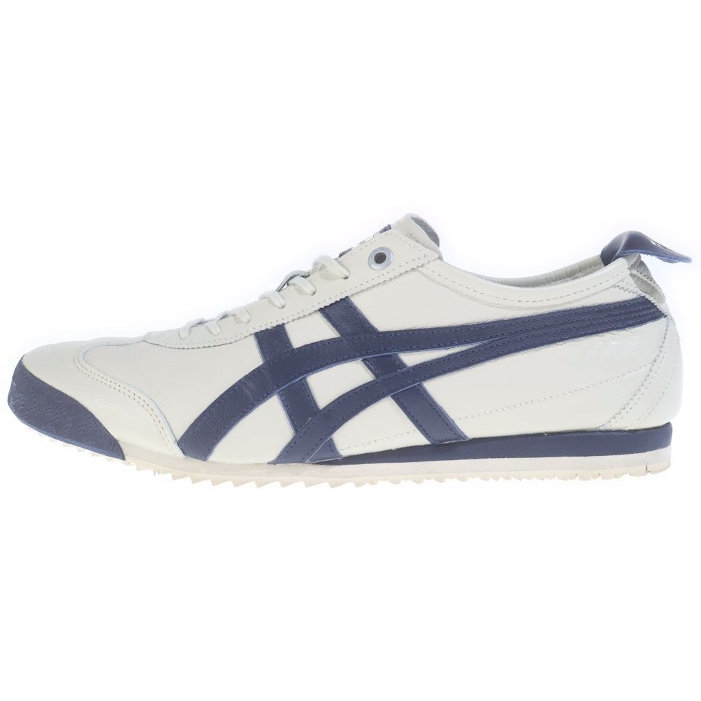 Onitsuka Tiger (オニツカタイガー) MEXICO 66 SD メキシコ ローカット スニーカー ホワイト/ネイビー US8.5/26.5cm 1183A872