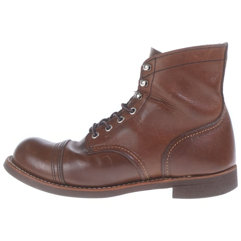 RED WING (レッド ウイング) 8111 Iron Ranger アイアンレンジャー ハイカットブーツ シューズ ブラウン US7.5/25.5cm