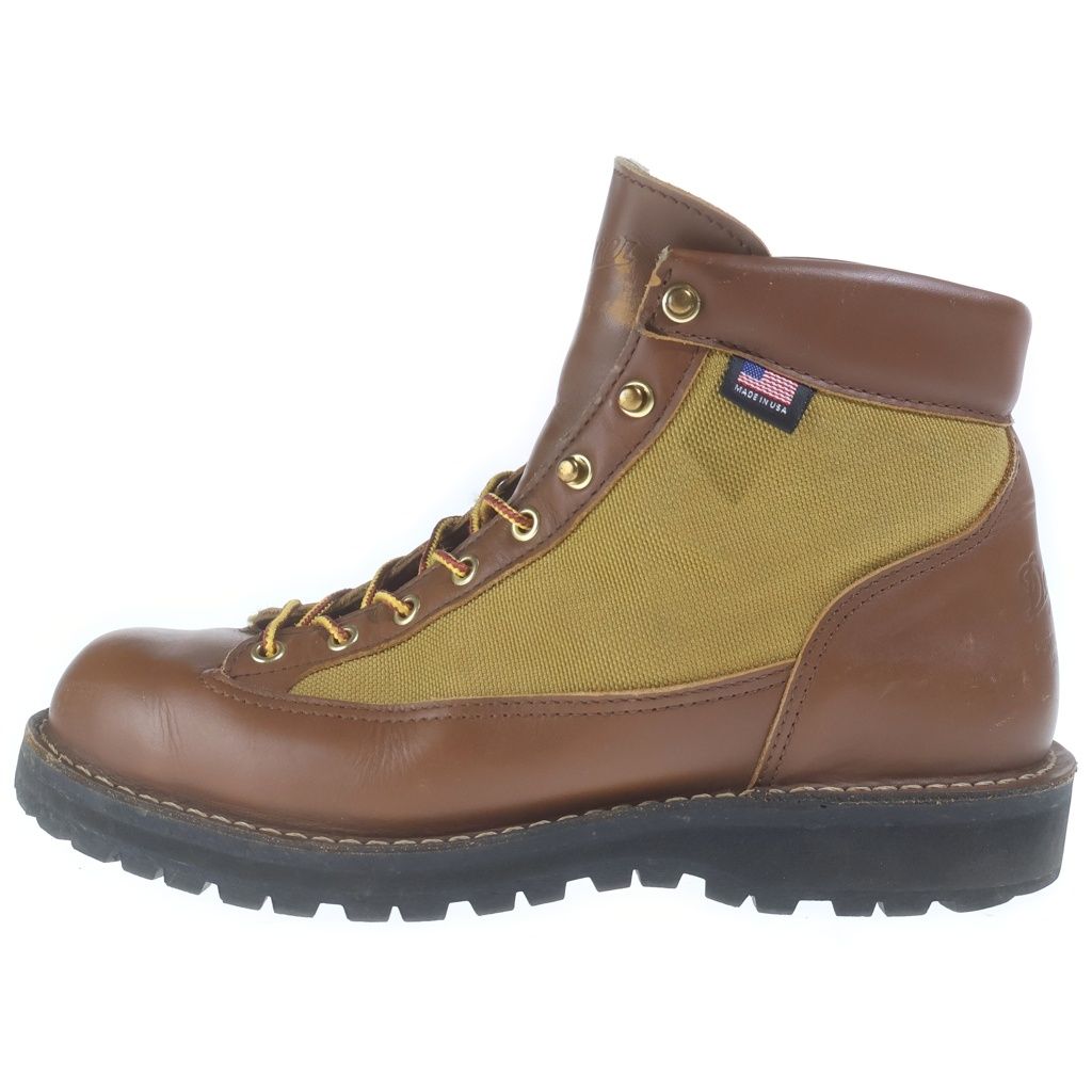 DANNER (ダナー) DANNER LIGHT GORE-TEX ダナーライト ゴアテックス レザー切り替え レースアップブーツ ブラウン/カーキ 30420X 13,039円