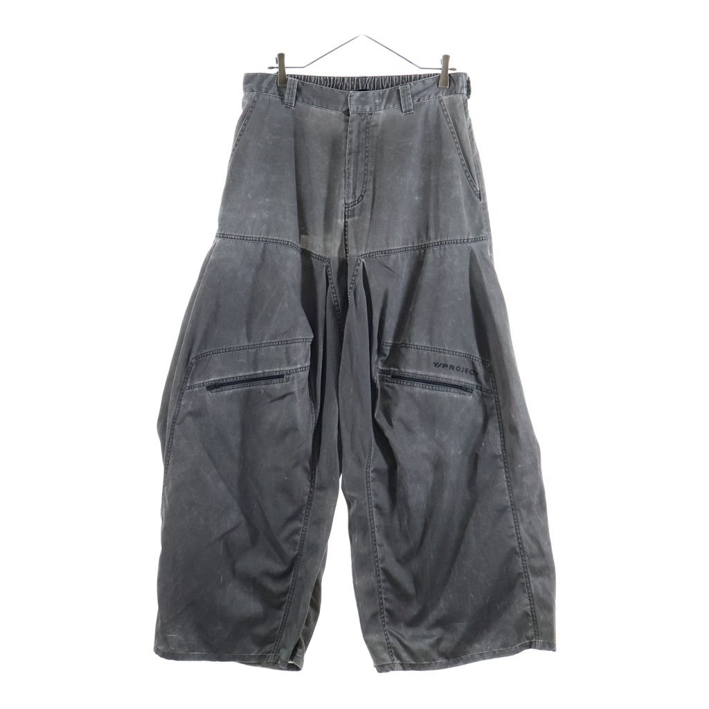Y/PROJECT (ワイプロジェクト) POP UP PANTS ポップアップ ワイドバルーンパンツ グレー 203PA003