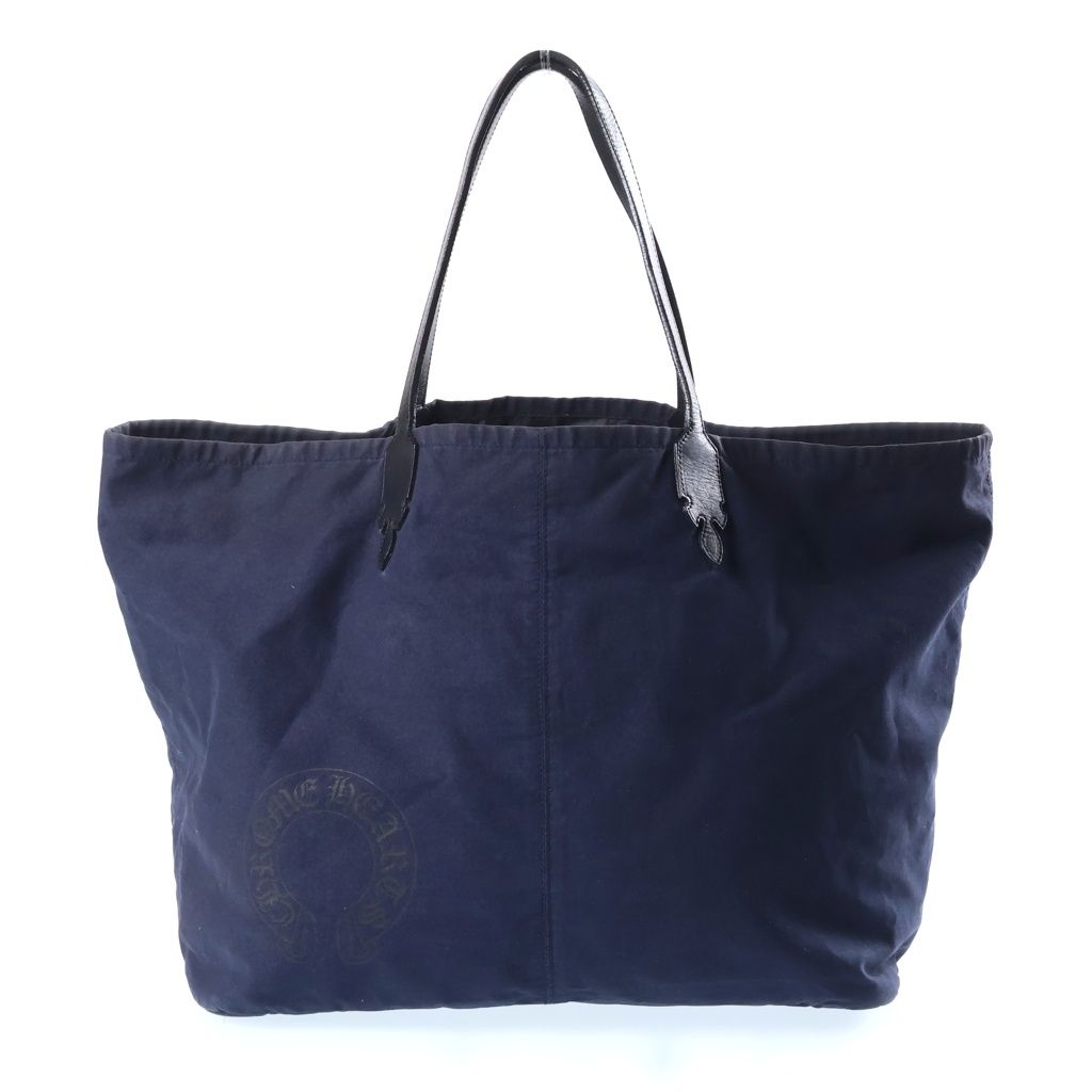 CHROME HEARTS (クロムハーツ) LUCILLE BAG ルシール キャンバストートバッグ ブルー