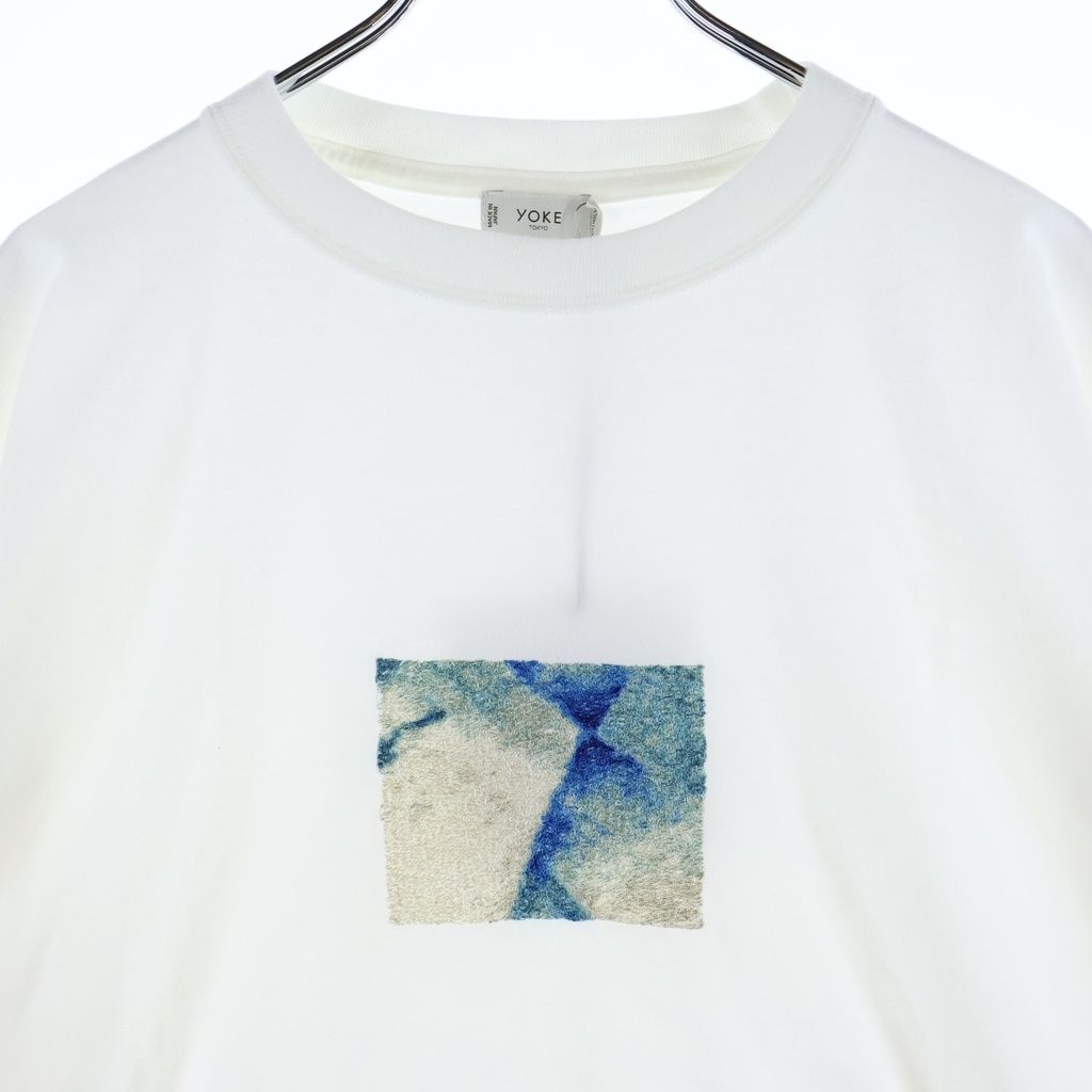 YOKE (ヨーク) 26SS Abstract Embroited T-shirt アブストラクトエン