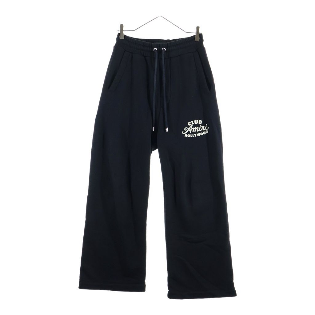 AMIRI (アミリ) CLUB AMIRI EMBROIDERY SWEAT PANTS クラブアミリ 刺繍 スウェットパンツ ブラック AMJYSP1046 37,538円