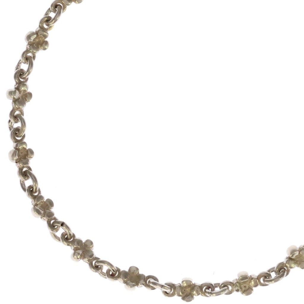 Loree Rodkin (ローリーロドキン) TINY FLOWER CHAIN LINK タイニー フラワー チェーン リンク ネックレス シルバー 17,381円