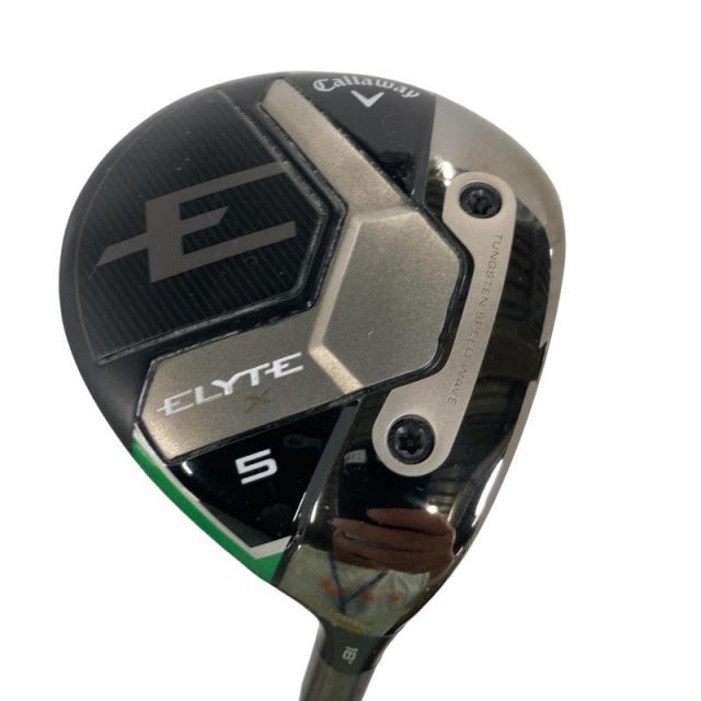 【中古】 キャロウェイ ELYTE X 5W フェアウェイウッド FW VENTUS GREEN 50 for CW(ELYTE FW) (フレックスS) メンズ 男性用 右利き 右用 Bランク ゴルフクラブ