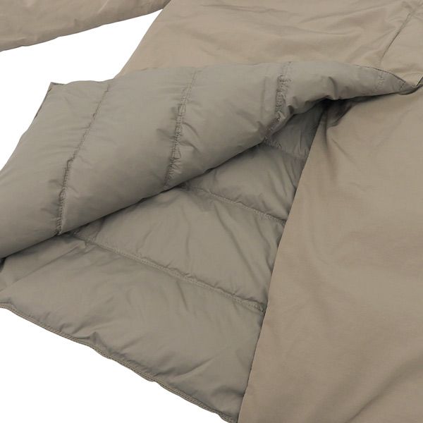 BRUNELLO CUCINELLI ブルネロ クチネリ DE51413 サイズ42 コットン混 無地 シンプル ダウンジャケット コート レディース ブラウン系 YB0297 【中古】