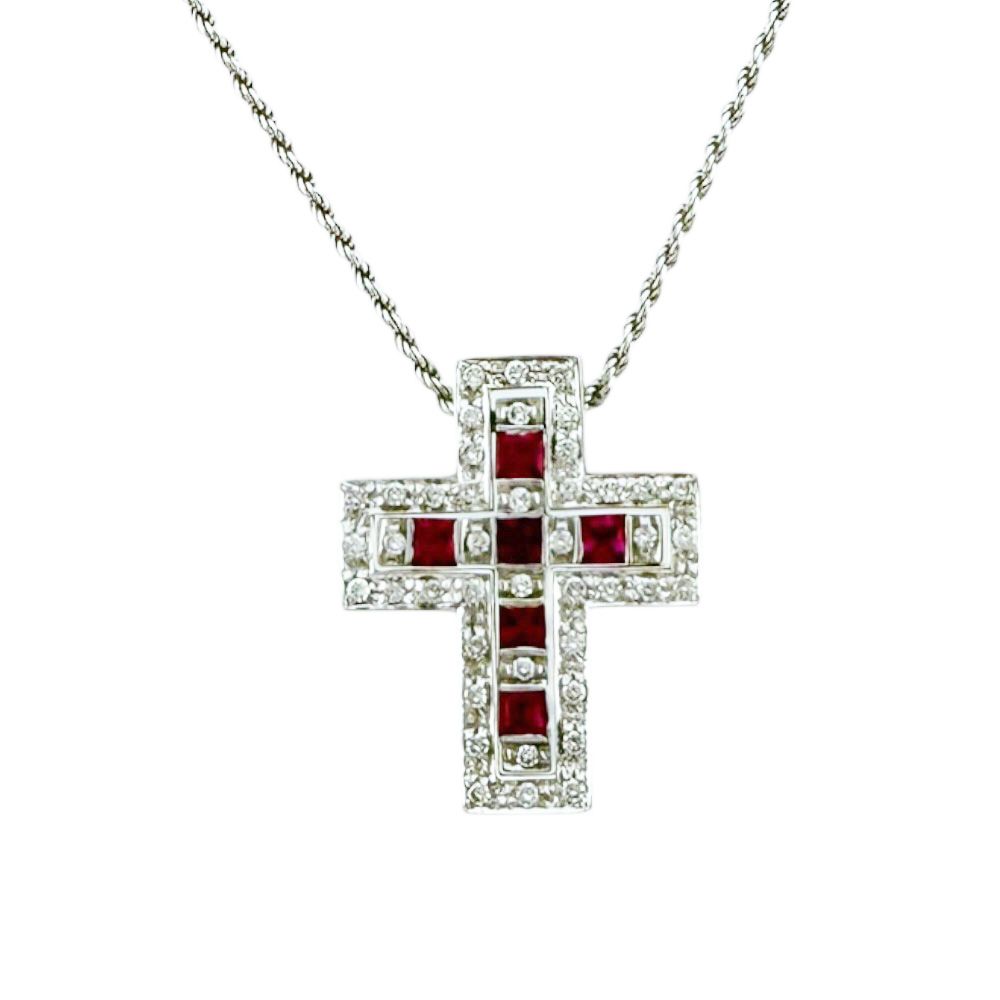 ダミアーニ ベルエポック ネックレス 18金 K18ホワイトゴールド ダイヤモンド レディース Damiani 中古 ダミアーニ