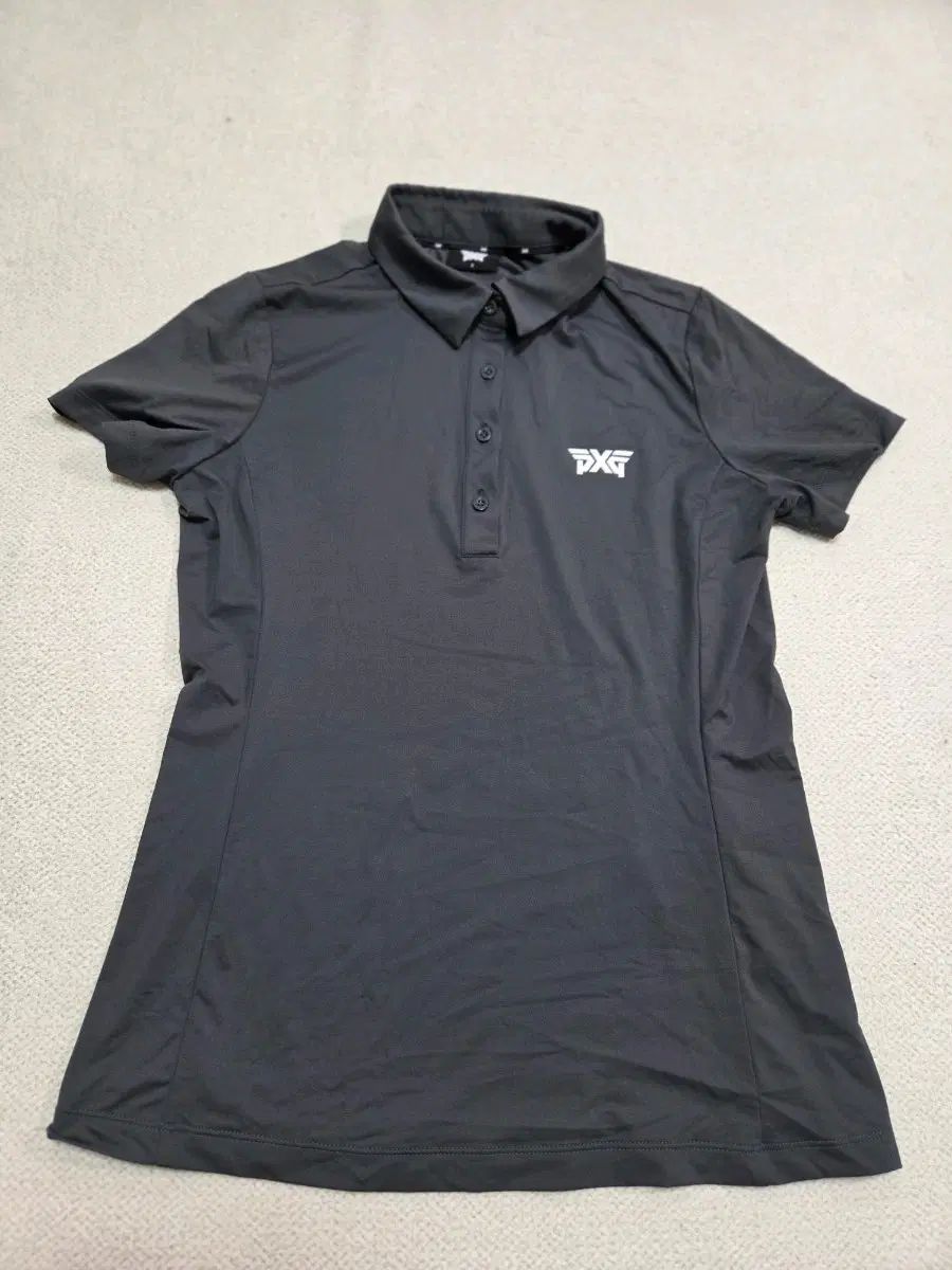 S)PXG ゴルフウェア 半袖 カラーTシャツ ブラック