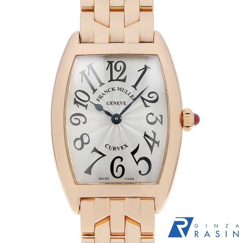 フランクミュラー トノーカーベックス 1752QZ PG 中古 レディース