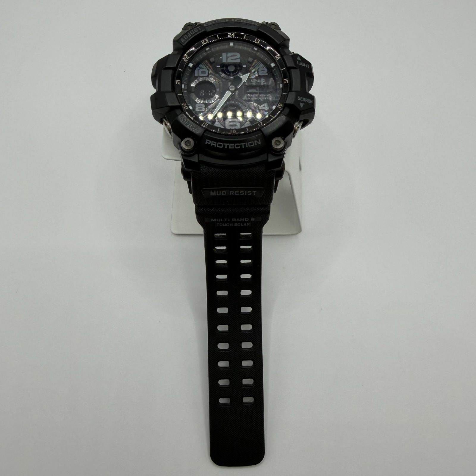 ■CASIO G-SHOCK MUDMASTER GWG-100 マッドマスター ブラック メンズ 中古 マルチバンド6 タフソーラー アナデジ 電波ソーラー 13,860円
