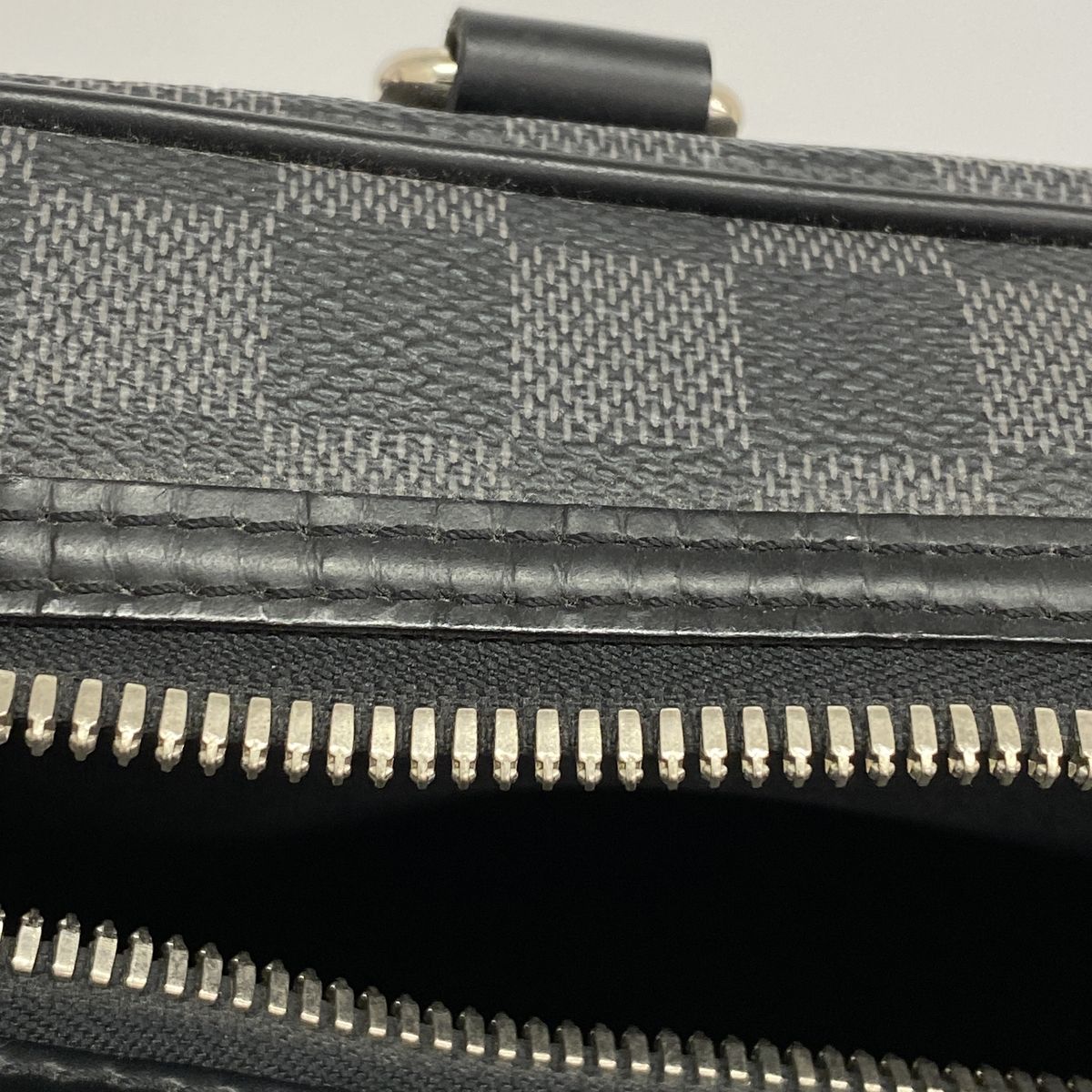 【6hd3564】ルイヴィトン ブリーフケース ダミエ・グラフィット ヨーン N48118 ブラック 2wayバック【中古】メンズ