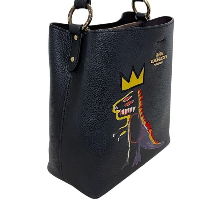 コーチ ショルダーバッグ 2way バッグ 美品 バスキア C6073 COACH